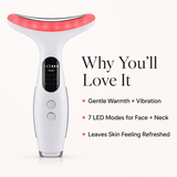Lumere Sculpt™ 7-in-1 LED Facial & Neck Lifting Device